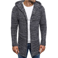 Hooded Knitted Cardigan