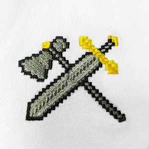 Weapons Embroidered T-Shirt