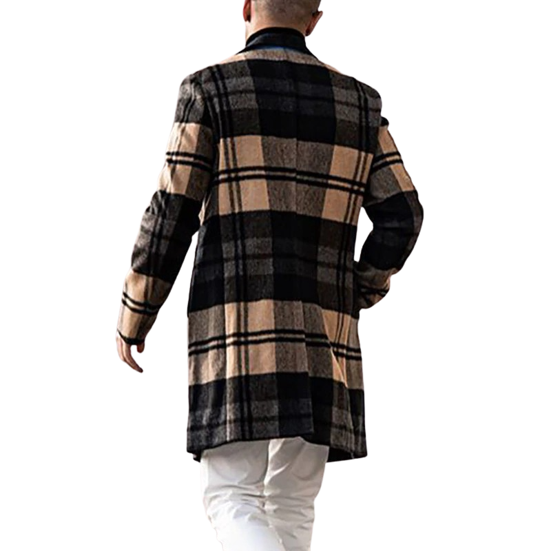 Elegant Mid-Length Wool Coat
