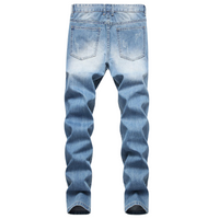 Classic Distressed Slim-Fit Jeans