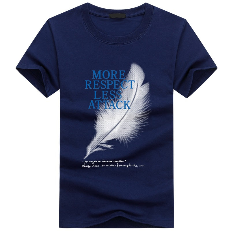 Feather Short Sleeve T-shirt
