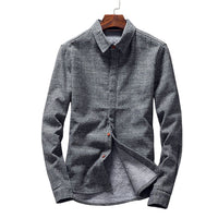 Thick Thermal Button-Down Shirt